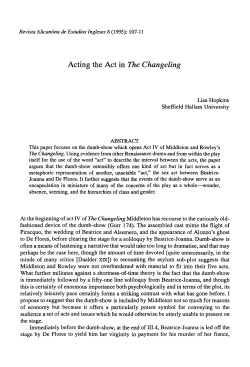 Acting the Act in The Changeling