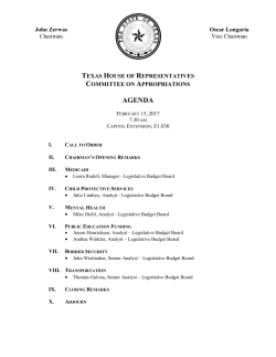 Combined Presentation Packet