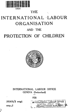 international labour organisation protection of children