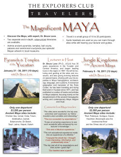 The Magnificent Maya