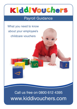 KiddiVoucher payroll guidance