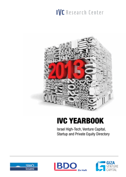 ivc 2013 yearbook - IVC Research Center
