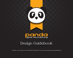 Design Guidebook - Panda Game Manufacturing