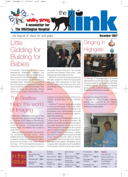 Little Gidding for Building for Babies