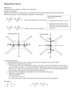 Hyperbola Notes - cloudfront.net