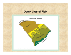 Outer Coastal Plain - College of Arts and Sciences