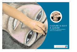 culture is not a luxury - Developing skills foresights