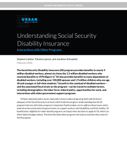 Understanding Social Security Disability Insurance: Interactions with