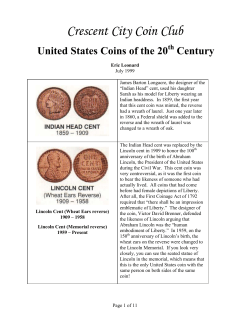 United States Coins of the 20th Century