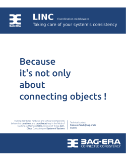 Because it`s not only about connecting objects - BAG-ERA