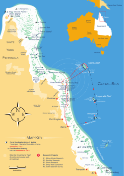 Coral Sea Map Key