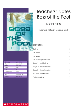 Boss of the Pool - Scholastic Australia