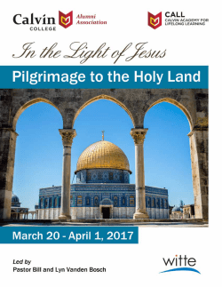 In the Light of Jesus