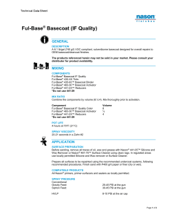 Ful-Base&reg; Basecoat (IF Quality)
