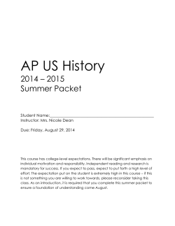 AP US History