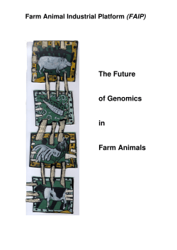 The Future of Genomics in Farm Animals