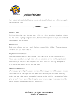 Jump House Party Games