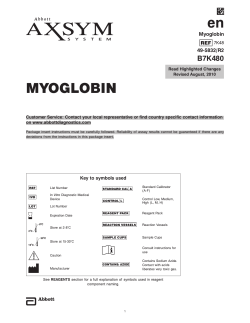 MYOGLOBIN