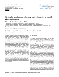 Article - Atmos. Chem. Phys