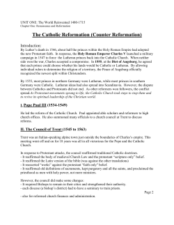 Counter Reformation