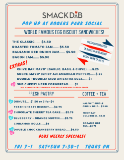 SD menu 1.05 - Smack Dab Chicago