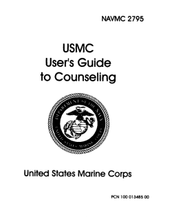 NAVMC 2795 USMC User`s Guide to Counseling - Greeley