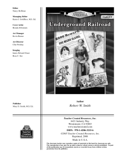 Leaders of the Underground Railroad