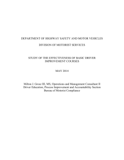 Department of Highway Safety and Motor