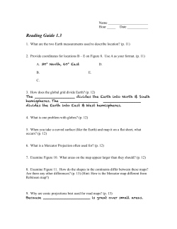 Earth Science 9 Reading Guide 1.3