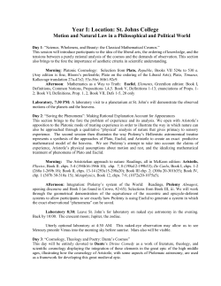 Bridging the Gap Syllabus Year 1 - Association for Core Texts and
