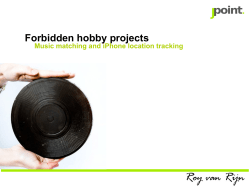 Forbidden hobby projects