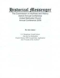 Annual Conference 2009