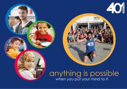 anything is possible