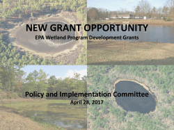 new grant opportunity