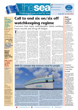 Nov/Dec - the official website of The Mission to Seafarers