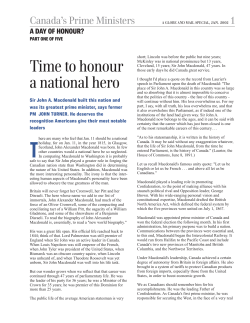 John A.qxd (Page 1) - The Globe and Mail