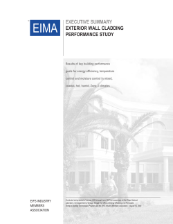 Executive Summary - EIFS Industry Members Association