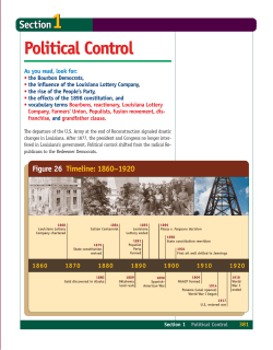 Political Control Political Control