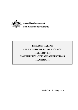 The Australian Air Transport Pilot Licence (Helicopter) s76