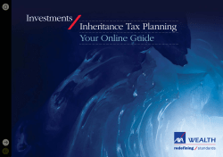 Inheritance Tax Planning - Headstart Financial Planning Ltd