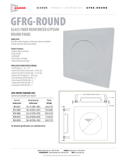 GFRG-ROUND