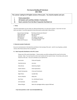 AP English Literature