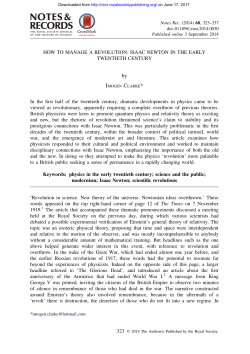 Print - Notes and Records