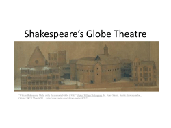 Shakespeare`s Globe Theatre