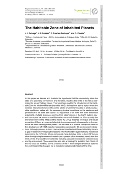 The Habitable Zone of Inhabited Planets
