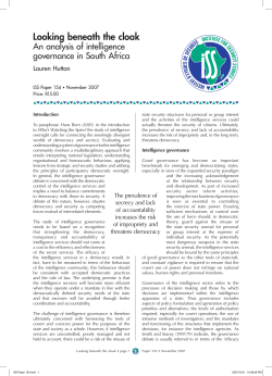 Looking Beneath the Cloak