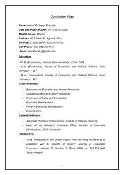 Curriculum Vitae