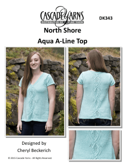 Aqua A-Line Top DK343
