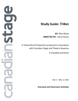 Study Guide: Tribes