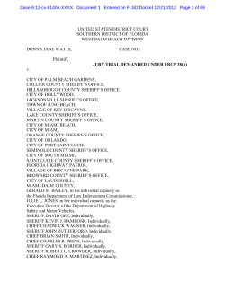 JURY TRIAL DEMANDED UNDER FRCP 38(b)